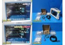 Philips MP30 Intellivue Multi-Para Monitor W/ MMS 3001A Module & Leads~ 29363