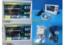 2015 Covidien Nellcor Bedside Respiratory Monitor PM1000N W/ SpO2 Sensor ~ 29396