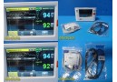 2015 Covidien Nellcor PM1000N Respiratory Monitor W/ NEW SpO2 Sensor ~ 29399