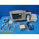  Drager Infinity Gamma XL MS18985E551D W/ Dock, Printer & Patient Leads ~ 29414