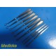 9 x Integra Miltex Misdom Frank Assorted Dermal Curettes, Piffard & Fox ~ 29105