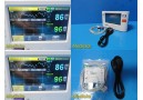 2015 Covidien Nellcor PM1000N SpO2 Patient Monitor W/ NEW SpO2 Sensor ~ 29394