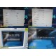 2011 Philips MP30 M8002A Ref 862135 Intellivue Monitor W/ Module & Leads ~ 29421