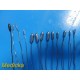 13X Sklar Bakes Assorted Common Bile Duct Dilators, 11mm-3mm, 7.5"-9.5" ~ 29109