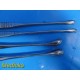 Weck & Sklar Assorted Ferguson Gallstone Scoops, Gall Bladder Instrument ~ 29110