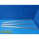 Lot of 3 Zimmer Orthopedic Chick Traction Frame Plain Bar, 40" ~ 29115