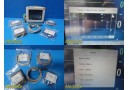 2014 Philips MP5 M8105A (865024) Patient Monitor W/ Leads *TESTED* ~ 29448