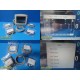 2014 Philips MP5 M8105A (865024) Patient Monitor W/ Leads *TESTED* ~ 29448