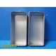2 x Wagner Steriset W/ Thermoloc Sterilization Container Base ONLY ~ 29469