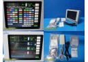 Spacelabs 90369 Multi-Parameter Monitor W/ Module & Patient Leads ~ 29479