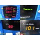 2011 GE Dinamap Carescape V100 Monitor W/ Power Supply, NBP & SpO2 Leads ~ 29526