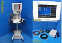 Bayer Medrad Veris 8600 MR Monitor W/ PSU,SpO2 Sensor,NBP Hose,ECG Cable ~ 29277