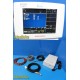 Bayer Medrad Veris 8600 MR Monitor W/ PSU,SpO2 Sensor,NBP Hose,ECG Cable ~ 29277