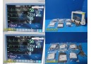 2011 Philips Intellivue MP30 Patient Monitor W/ MMS Module M3001A & Leads ~29559