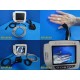 Verathon 0570-0338 Video Monitor W/ 0570-0307 Glidescope 3-4 Baton & PSU ~ 29279