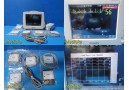 2012 Philips MP50 Anesthesia Monitor W/ MMS,MMS Extension,Printer,Leads ~29567