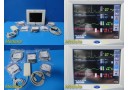 Spacelabs Ultraview SL 91367 Patient Monitor W/ 91496 & Patient Leads ~ 29594