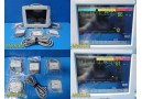 2010 Philips MP50 Critical Care Monitor W/ MMS,IBP,Printer Modules & Leads~29604