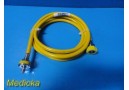 Accuflex 109 Conductive Hose W/ Fittings, Medical Air, Yellow, 10 Feet ~ 29651
