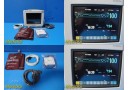 2010 Philips MP5T M8105AT (865120) Patient Monitor W/ Leads *TESTED* ~ 29734