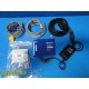  W. Allyn 45NT0 LXI Spot Vital Signs Monitor W/ Power Supply & 2-Leads ~ 29752