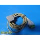  2 x GE Medical P/N E9002ZB ECG/EKG Trunk Cable, 3/5 Lead, AHA, 12-ft ~ 29910