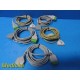 5 x GE Medical 412944-001 Marquette Multi-Link ECG/EKG Trunk Cable, 11 Pin~29912