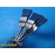 Lot of 4 Sklar Assorted Retractor Blades Blade 3-6/16" Over all 12.5" ~ 29947