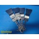 Lot of 4 Sklar Assorted Retractor Blades Blade 3-6/16" Over all 12.5" ~ 29947