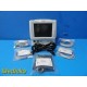 2012 Fukuda Denshi DS-7100 Monitor W/ Leads (NBP, SpO2, TEMP, CO2, ECG) ~ 29754