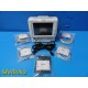 2012 Fukuda Denshi DS-7100 Monitor W/ Leads (NBP, SpO2, TEMP, CO2, ECG) ~ 29754