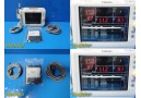 2009 Philips Sure Signs VS3 Ref 863070 Patient Monitor W/ Leads (NBP,Temp)~29793