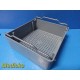 Zimmer Hall Surgical Storage Sterilization Case W/ Instrument Basket ~ 30011