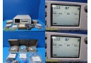 GE 250 Series Maternal Fetal Monitor W/ NEW TOCO & US transducers, Leads~30510