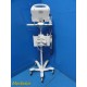 Welch Allyn VSM6000 Monitor MASIMO SpO2, Ergonomic Stand,Bar Scanner,Leads~30515