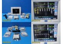 Spacelabs 91367 Ultraview SL Monitor,91496 Command Module, PSU, New Leads ~30565