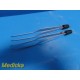 2015 Symmetry 10-13621 Olsen Bipolar Forceps, ESU, Bayonet Forceps 1mm Tip~30134