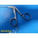 Richard Wolf 8211.221 Nasal Scissors, Curved, Left, Nutziange 100mm, ENT ~ 30142