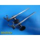 Lot of 2 Sklar Bailey Rib Retractor Spreader, 6" ~ 30158