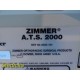 2005 Zimmer 60-2000-101 ATS 2000 Automatic Tourniquet Console W/Tubings ~ 30598