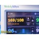 HillRom Welch Allyn Vital Signs Monitor 6000 Series W/ Leads, Ref 64NTXX ~ 30629