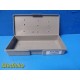 Xomed Treace Sterilization & Storage Container 10.5" x 4.75" x 1.75" ~ 30637