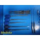 B. Braun Aesculap S4 Pedicle Preperation Spinal Surgery Set W/ Case ~ 30199