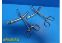 Lot of 2 BD V. Mueller CH8270 McINTOSH Suture Holding Forceps, 5.5" ~ 30285