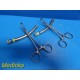 Lot of 2 BD V. Mueller CH8270 McINTOSH Suture Holding Forceps, 5.5" ~ 30285