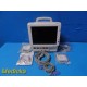 Fukuda Denshi DS-7200 Touchscreen Patient Monitor W/ Accessory Leads ~ 30761