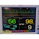 2015 Fukuda Denshi Patient Monitor, DS7200 W/ Temp,SpO2,ECG,NBP Leads ~ 30751