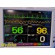 2015 Fukuda Denshi Patient Monitor, DS7200 W/ Temp,SpO2,ECG,NBP Leads ~ 30751