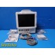 2010 Fukuda Denshi DS-7200 Monitor W/ Patient Leads, NBP, SpO2, ECG, Temp ~30755