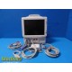 Fukuda Denshi DS7200 Touchscreen Patient Monitor, SpO2,NBP,ECG,Temp Leads~30748